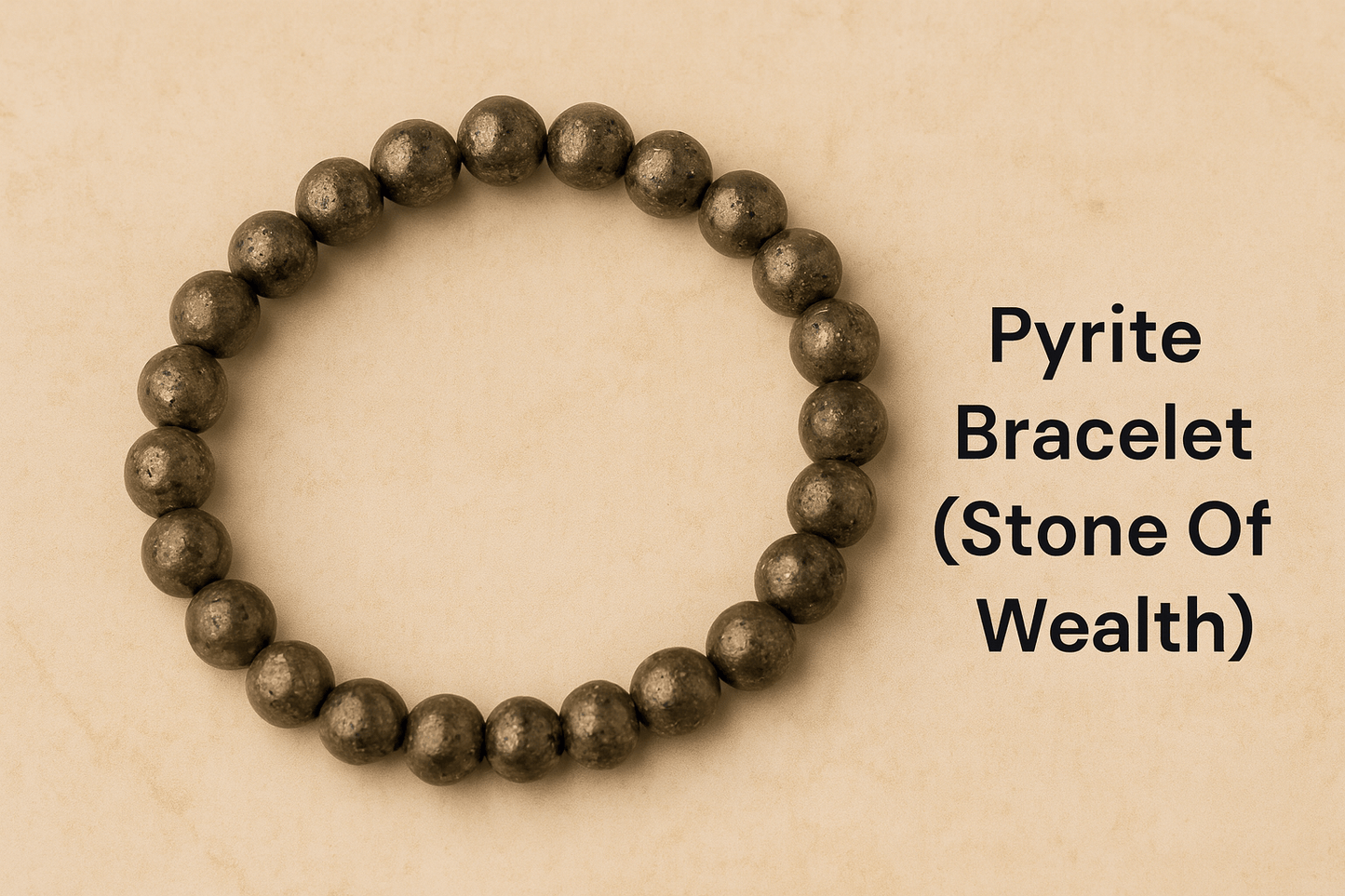 Pyrite Bracelet (Stone of Wealth)