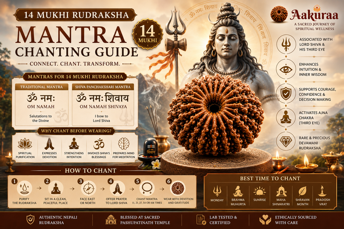 14 Mukhi Chanting Mantra Guide