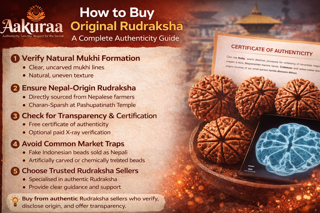 How to Buy Original Nepali Rudraksha Online