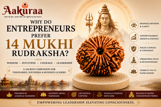 Why Do Entrepreneurs Prefer 14 Mukhi Rudraksha?
