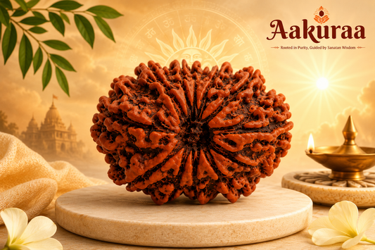 Original 12 Mukhi Nepali Rudraksha associated with Lord Surya