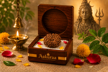Original 13 Mukhi Rudraksha for fulfillment, confidence and success
