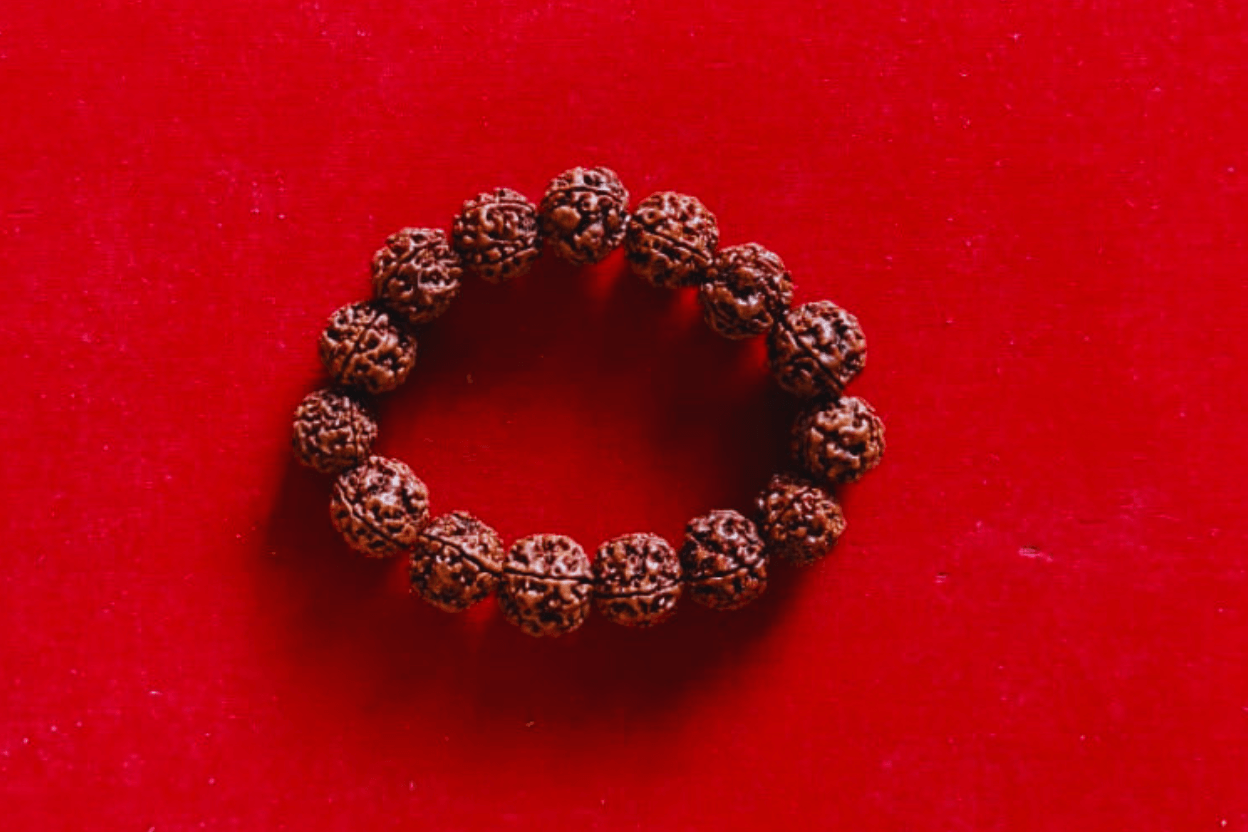 4 Mukhi Nepali Rudraksha Bracelet