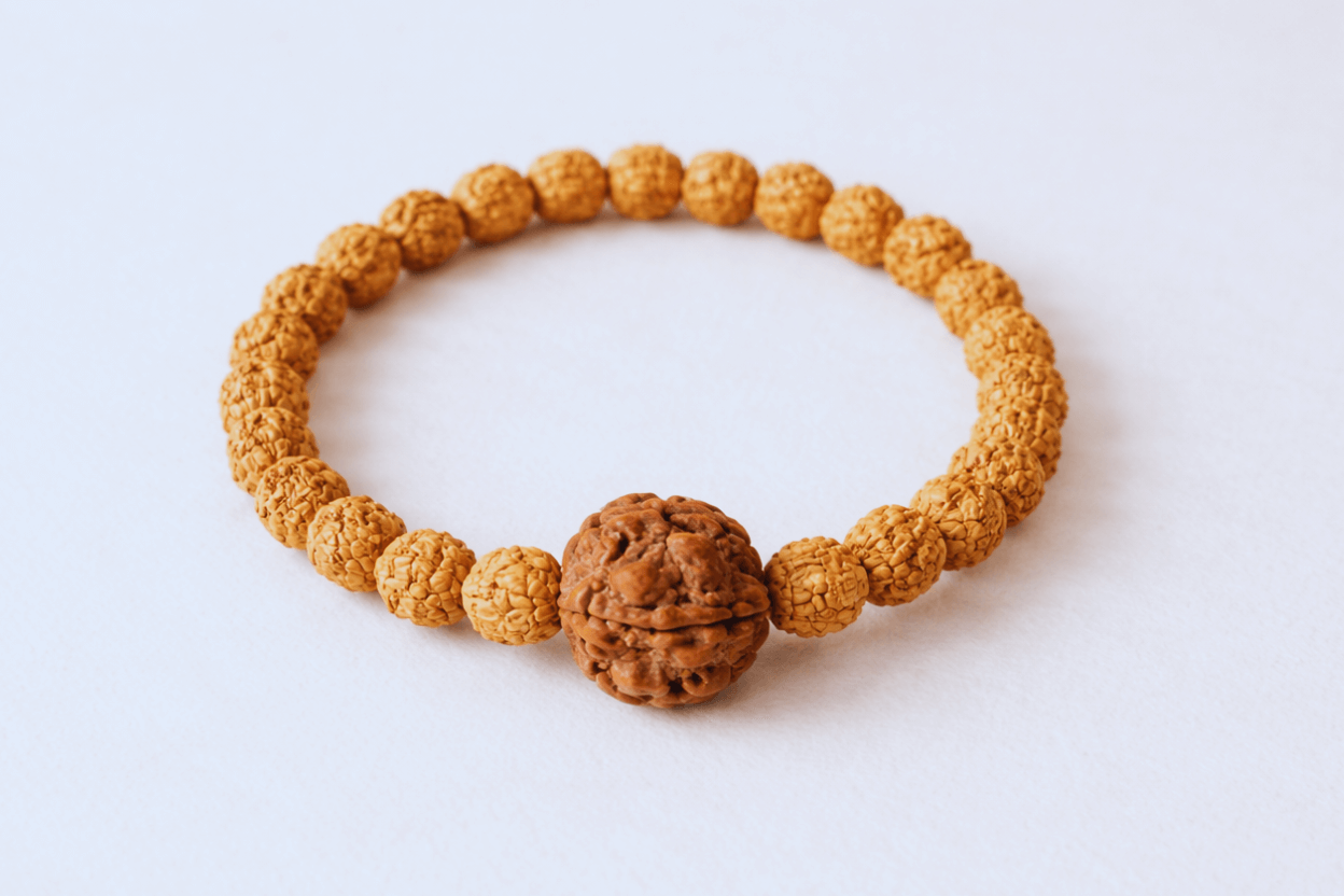 5 Mukhi Nepali Rudraksha Bracelet