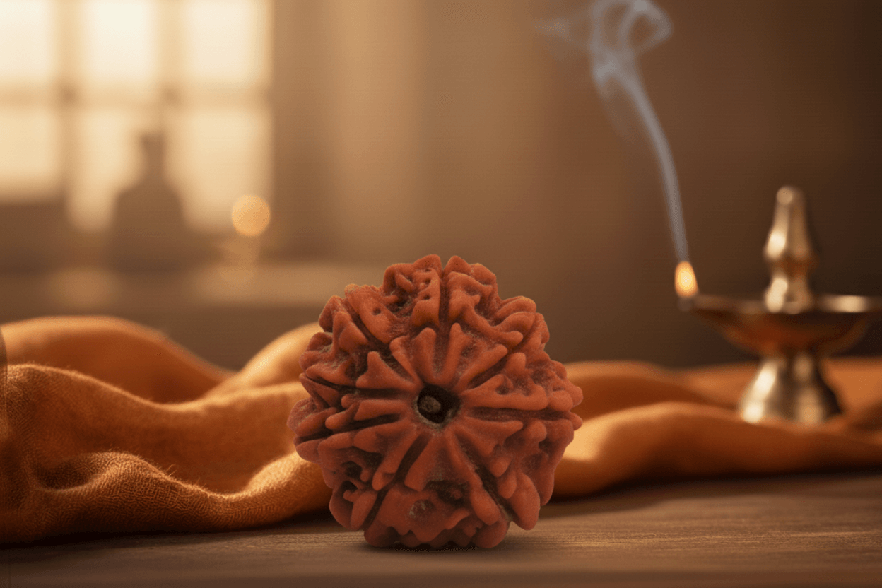 8 Mukhi Nepali  Rudraksha