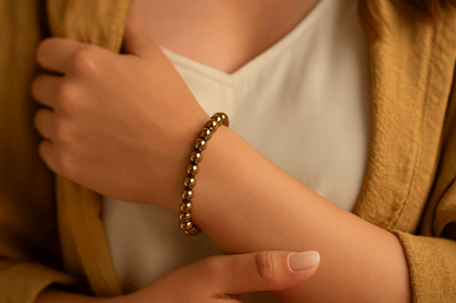 Golden Hematite Bracelet