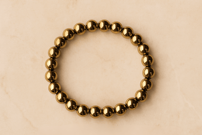 Golden Hematite Bracelet