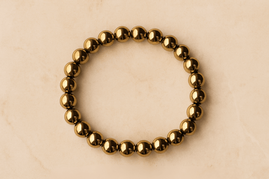 Golden Hematite Bracelet - Buy Online  