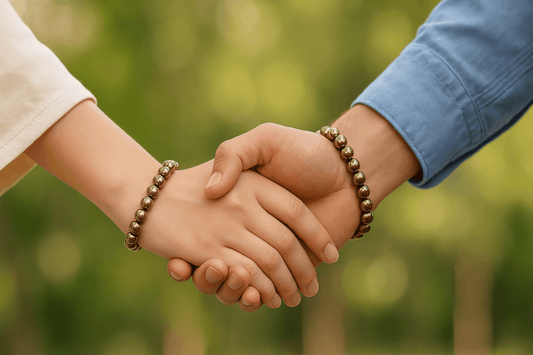 Golden Hematite Bracelet - Buy Online