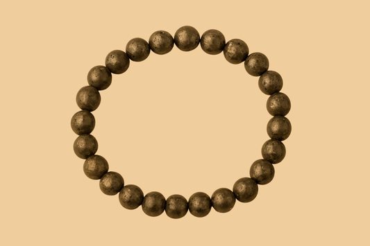 Pyrite Bracelet - Stone of Wealth & Positive Energy