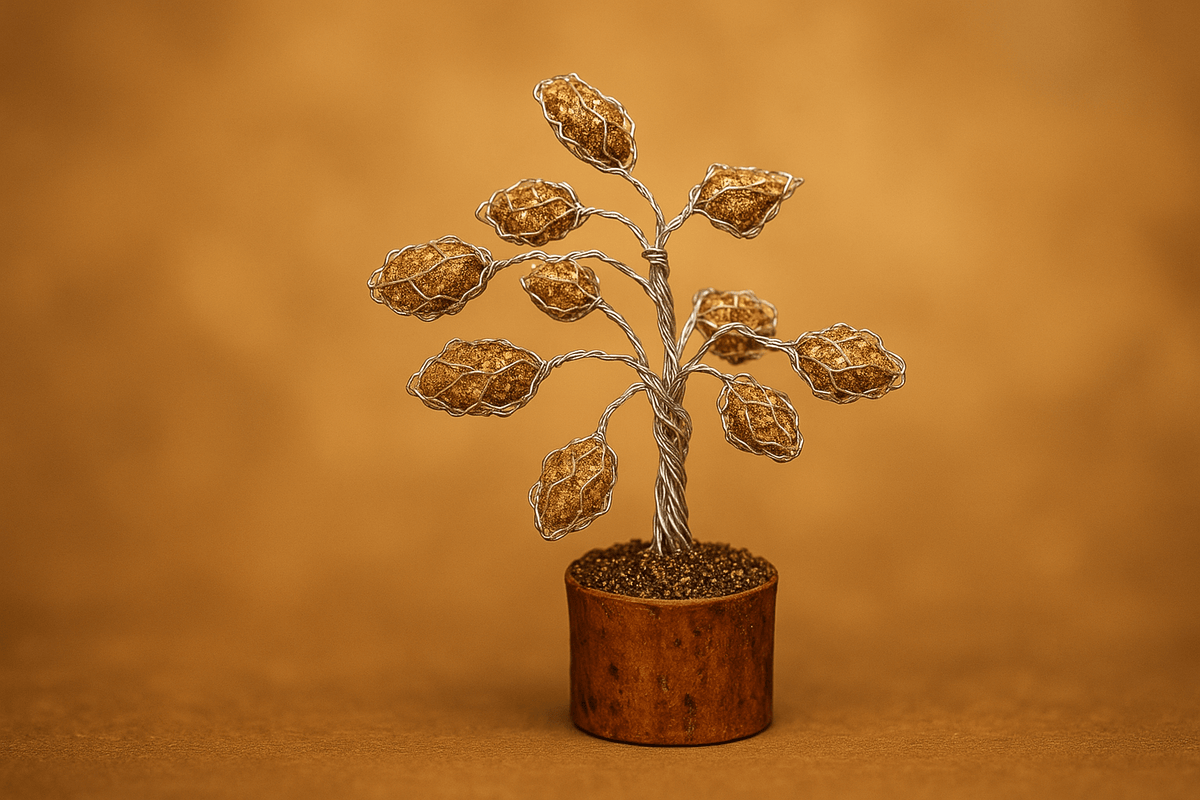 Pyrite Energy Tree – Prosperity, Confidence & Positive Energy