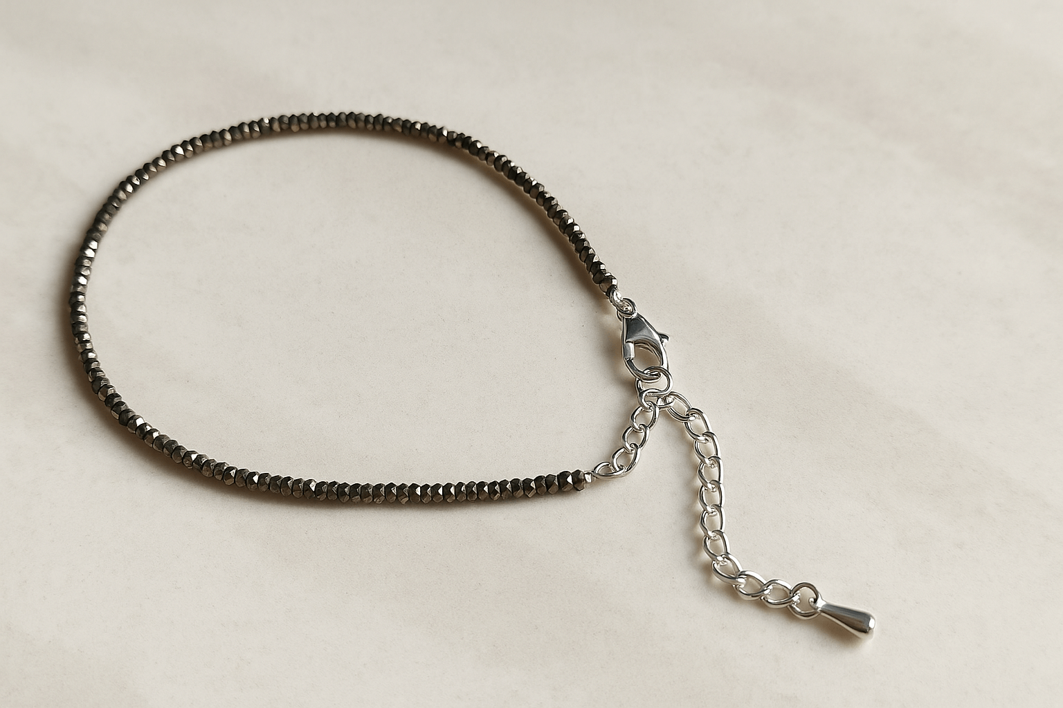 Pyrite Payal Anklet