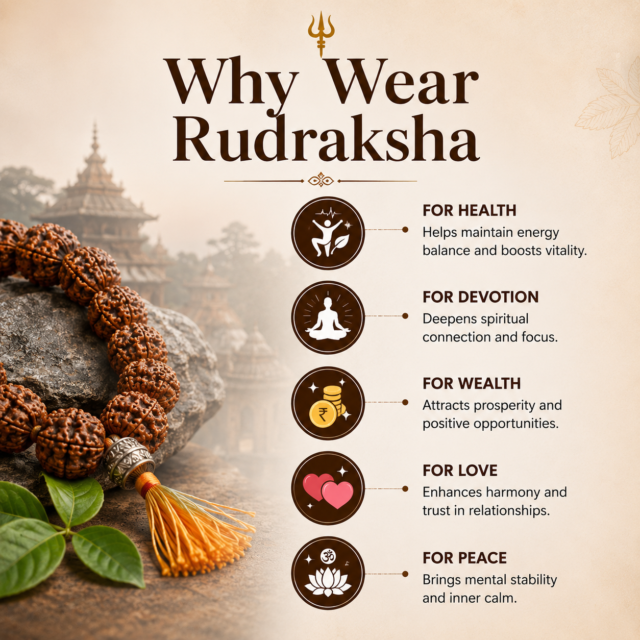 Why Wear Rudraksha